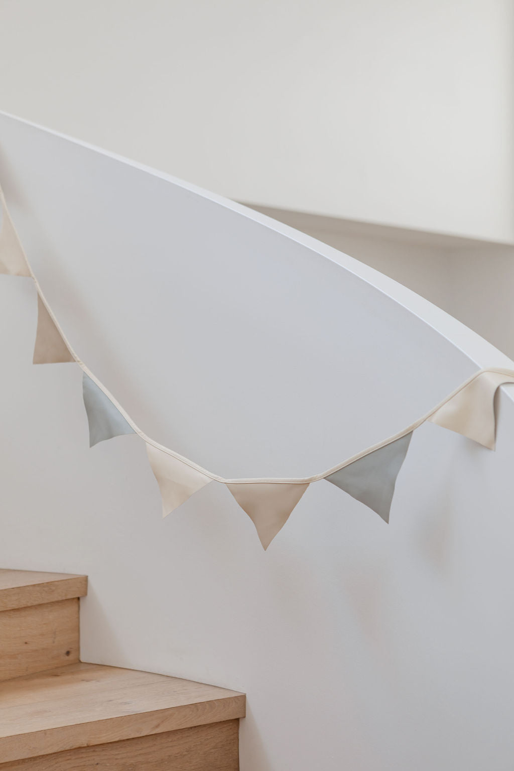 Triangle Bunting in Morning Blue